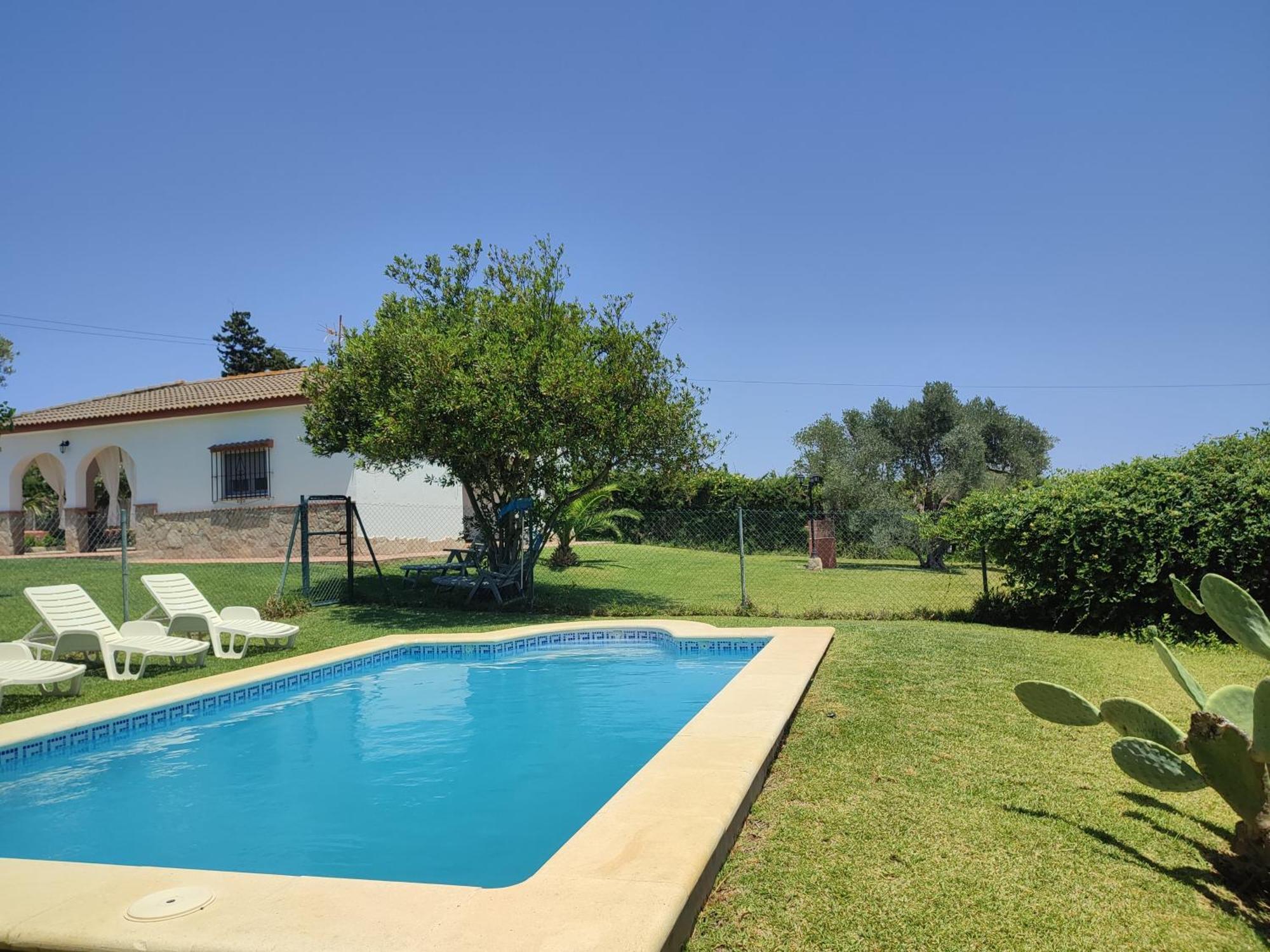 Casa Rural El Laurel Con Piscina Privada Conil De La Frontera Exteriör bild